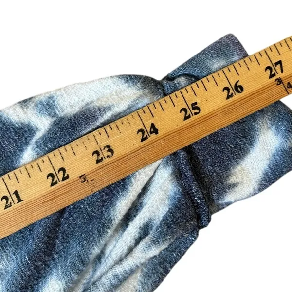 Free People We the Free Best Catch Blue White‎ Tie Dye Oversized Sweater Sz XS - Image 5