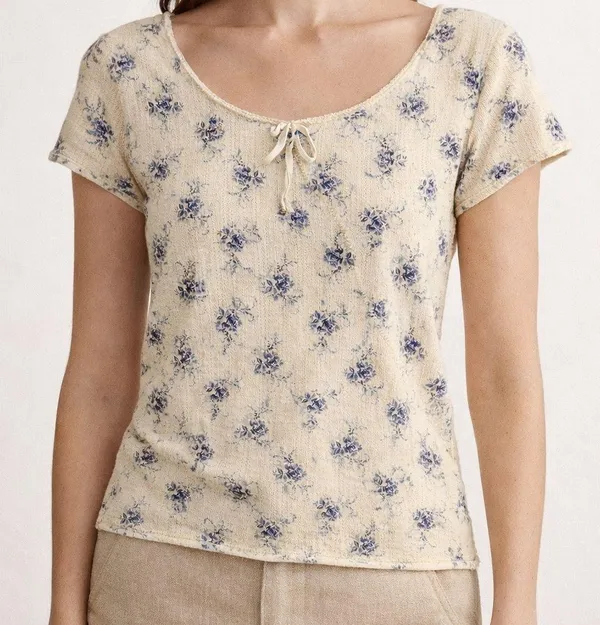 Vintage Ralph Lauren Floral Cottage Core Top - Image 2