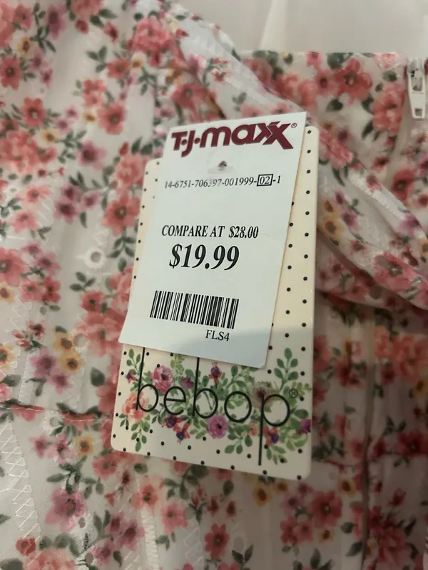 Floral Sundress Pink Size L - Image 3