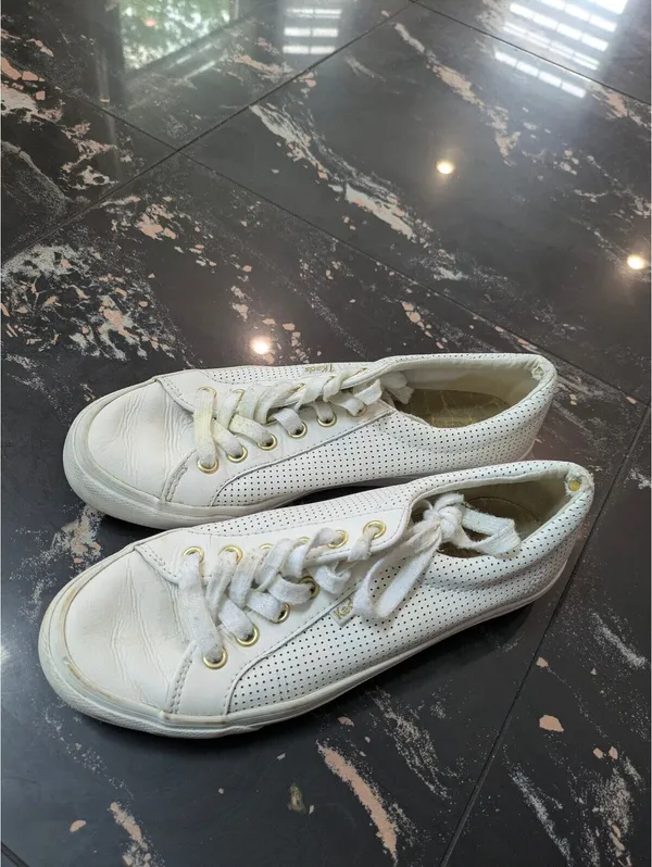 Keds Alto Leather Jump Kick Sneakers Size 7 - Image 2
