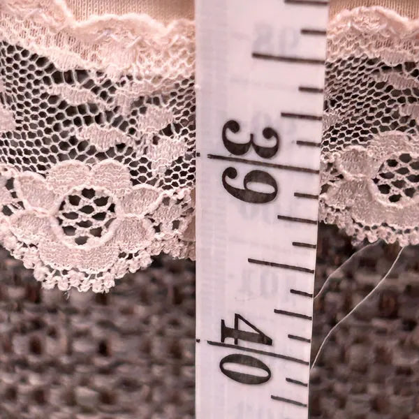 Vintage‎ Babydoll Slip Nightgown Cream XS - Image 11