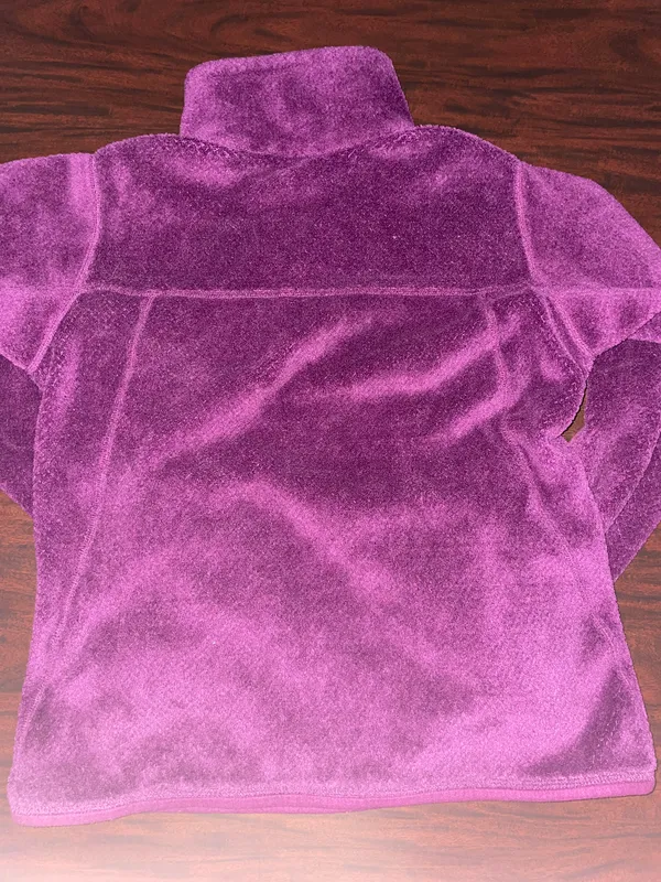 Patagonia Purple Polartec Fleece Re-Tool Snap-T Pullover Jacket Size Medium - Image 6
