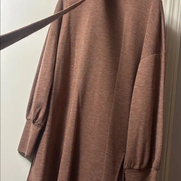 Ann Taylor Turtleneck Belted Tunic Top J - Image 4