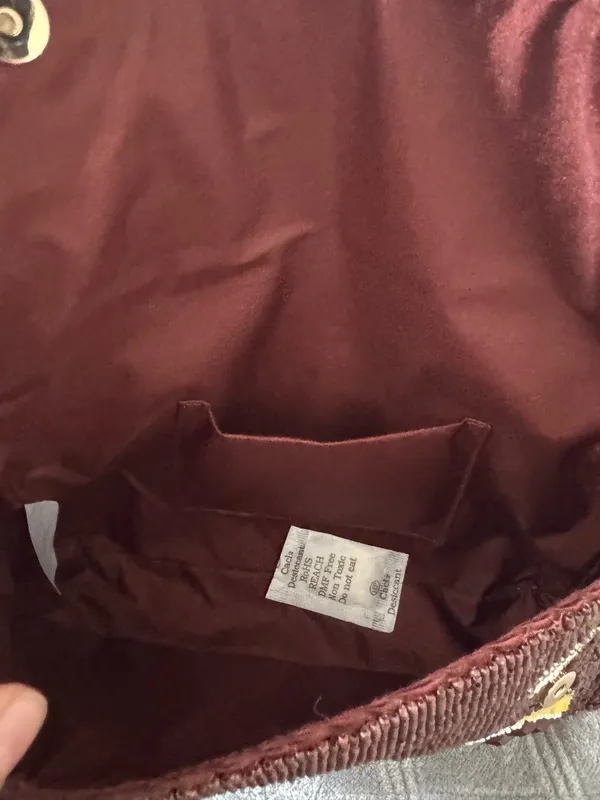 Viral Chocolate Martini Beaded Bag Shoulder Bag - Image 6