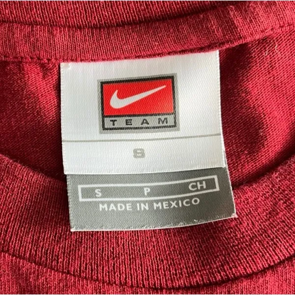 Nike Alabama Crimson Tide jersey style varsity T-shirt small - Image 6