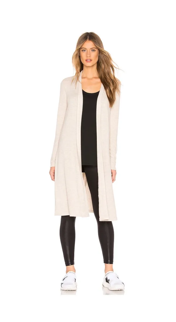 Beyond Yoga High Slits cozy fleece long duster cardigan size S small - Image 5