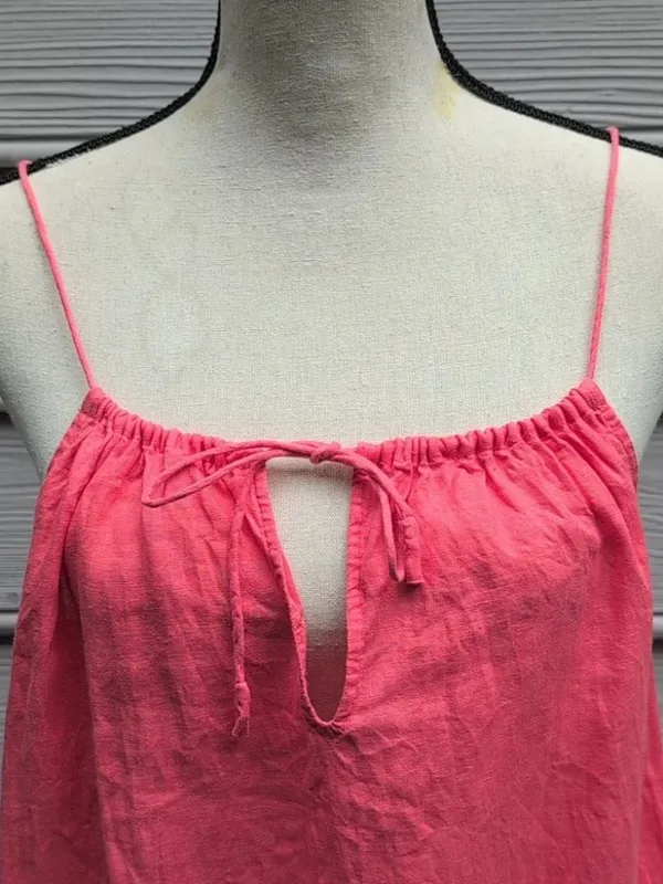 J. Crew Linen Getaway Dress | J. Crew Sleeveless Drop Waist Sleeveless Dress - Image 2