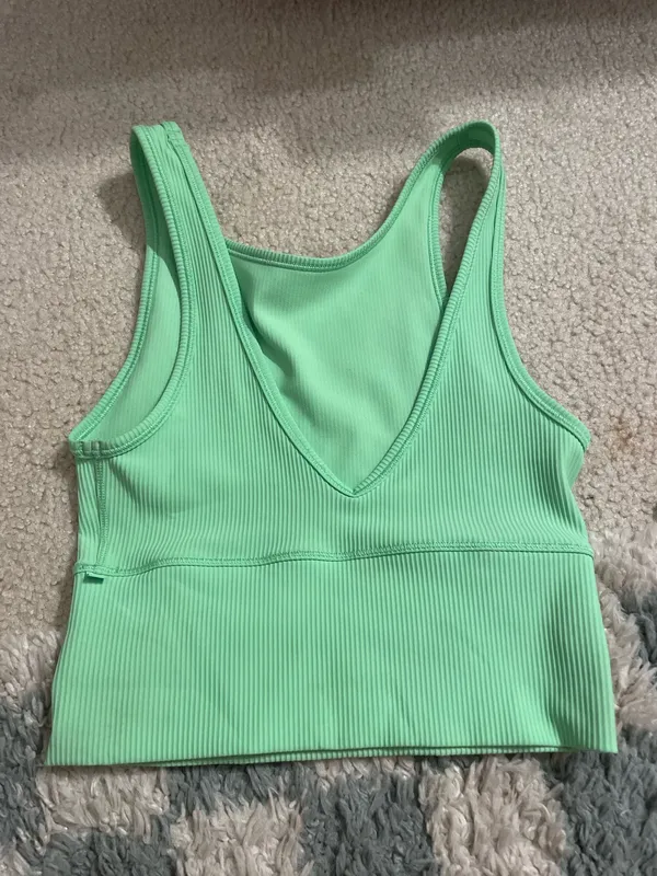 Lululemon Power Pivot Tank Ribbed - Image 4