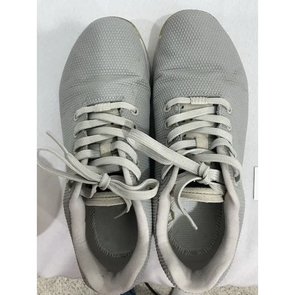 Unisex Nobull Men 7.5 Woman 6 Gray Heather Super Fabric Lace Up Training Sneaker - Image 5