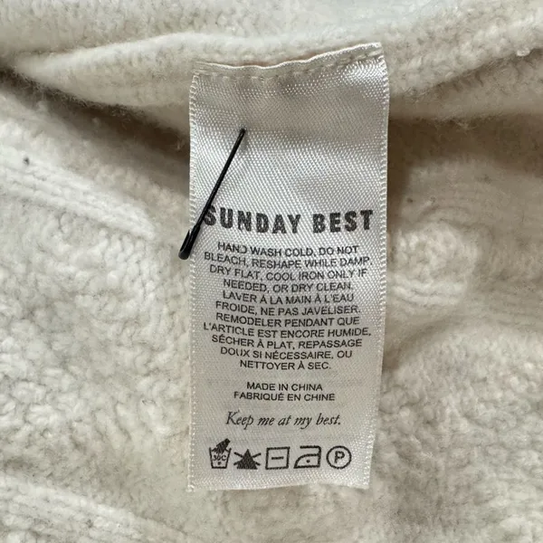 Aritzia Sunday Best Taylor Cardigan Wool Women’s Medium - Image 3