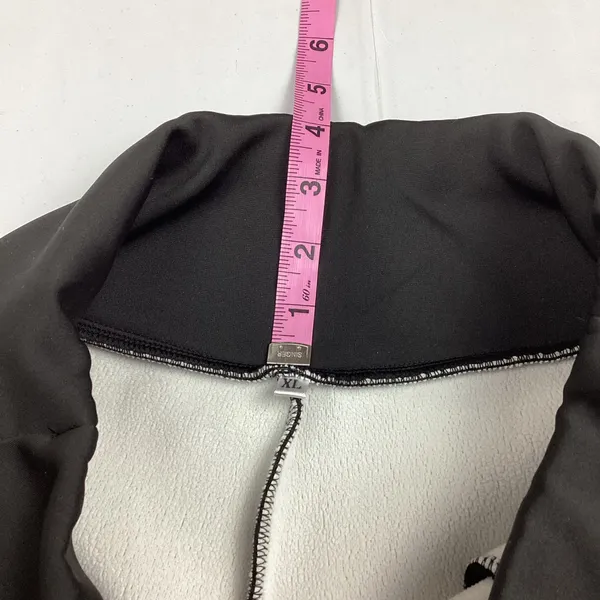 Black Stretchy Warm Fleece Lined Pants Size XL - Image 6