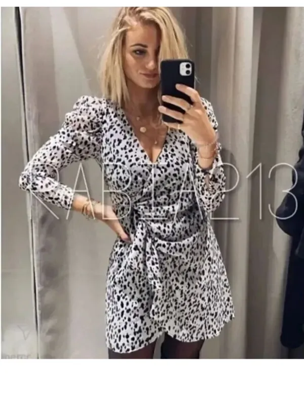 ZARA NWT ANIMAL PRINT DRESS‎  - Image 2