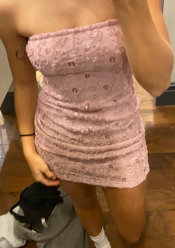 Pink Mini Dress - Image 2