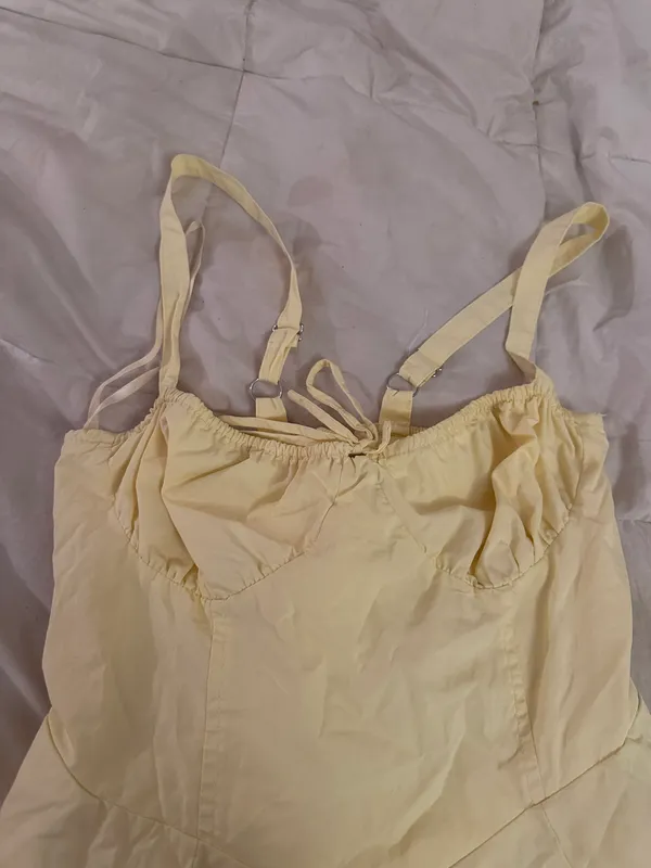 Windsor Butter yellow corset dress - Image 6