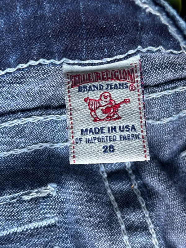 True Religion Jeans Size 28 Dark Wash - Image 10