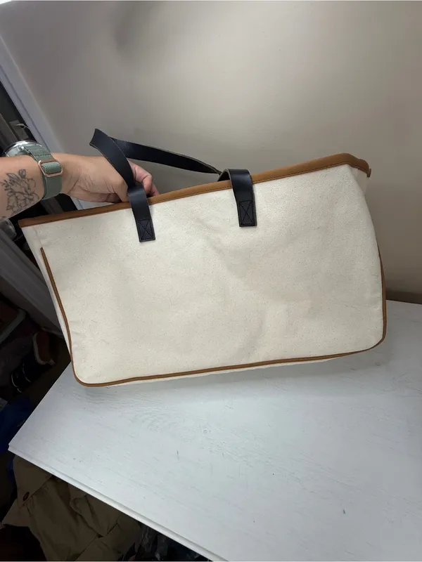 Road Trip Canvas Tote Santa Barbara Design Studios Tan - Image 7