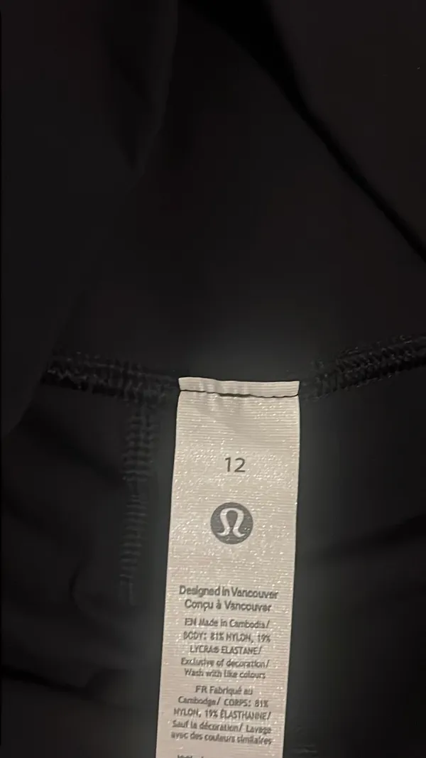 Lululemon align HR Crop 23” Size 12 - Image 2