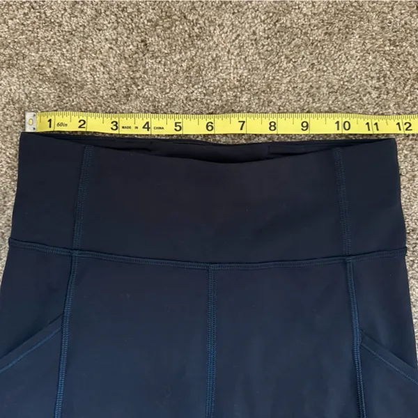 Lululemon Invigorate High-Rise Short 10" in True Navy Blue Size 4 Biker Short - Image 6