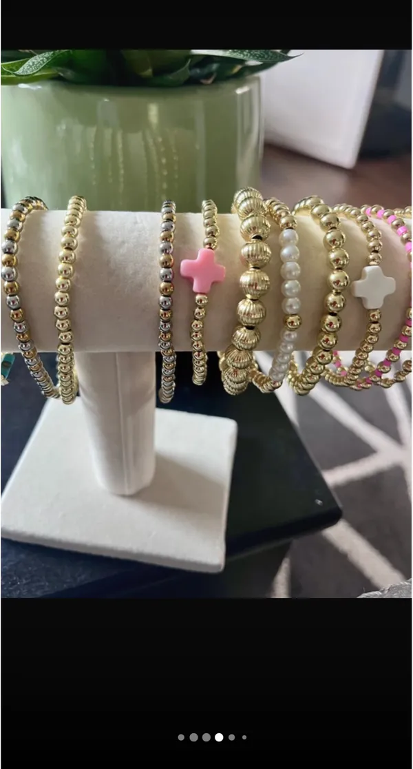 Anthropologie (1) filled bracelets - Image 3