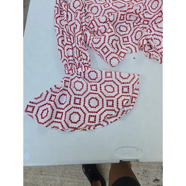 Alexis printed off the shoulder blouse size S - Image 5