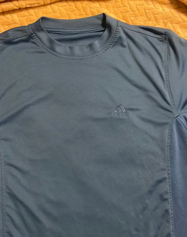 Adidas Blue T-Shirt - Image 3