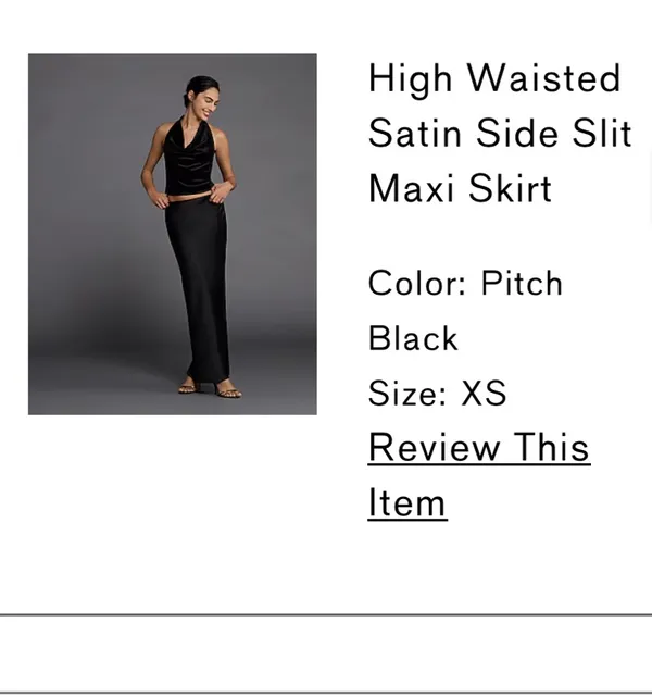 High waisted skirt - Image 2