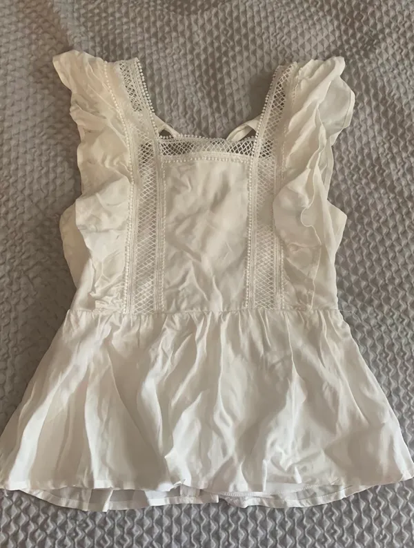 Francesca's White Tank Top - Image 2