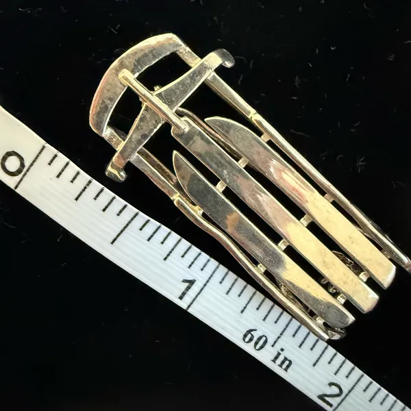 Sterling Silver Ornament Brooch NWOT - Image 5
