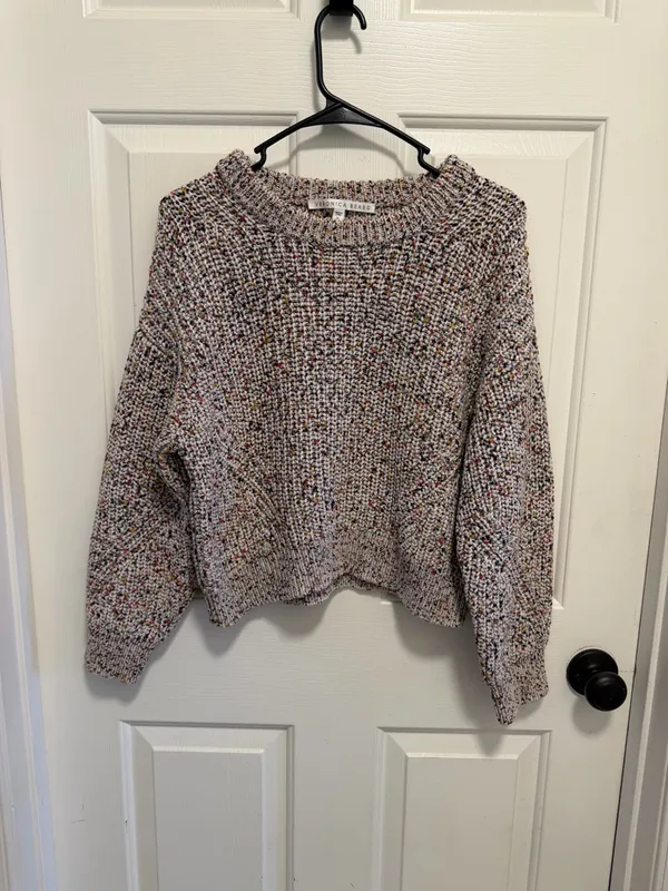 Veronica Beard Ryce Cotton Crewneck Pullover Sweater Size XL - Image 3