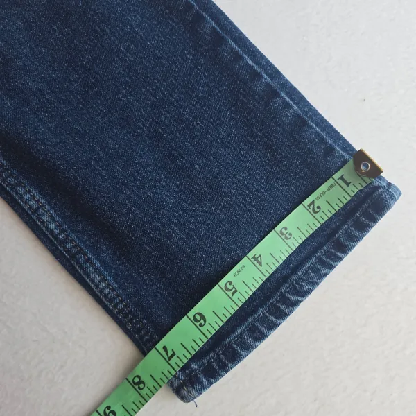 Abercrombie & Fitch‎ The 90s Straight Ultra High Rise Dark Wash Jeans Size 27/4R - Image 8