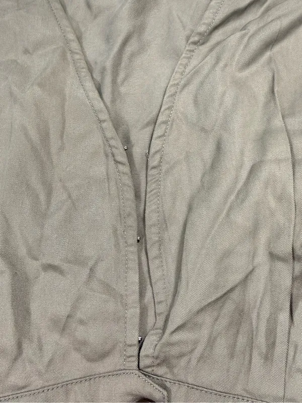 Quince 100% Lyocell Vintage Wash Tencel Button Front Dress in Olive NWOT - Image 6
