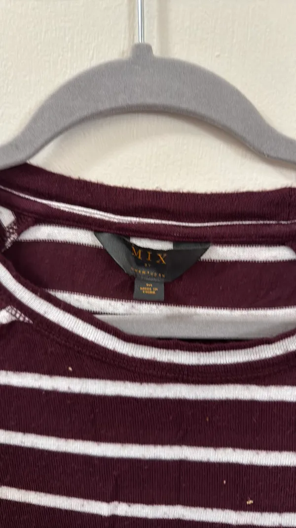 Stitch Fix Striped 3/4 sleeve shirt - Image 2