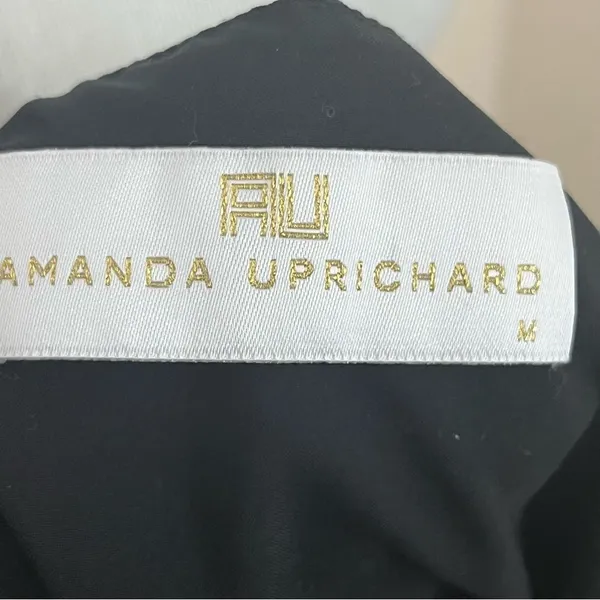 Amanda Uprichard Navy Silk Bow Back Camisole Tank Top M - Image 5