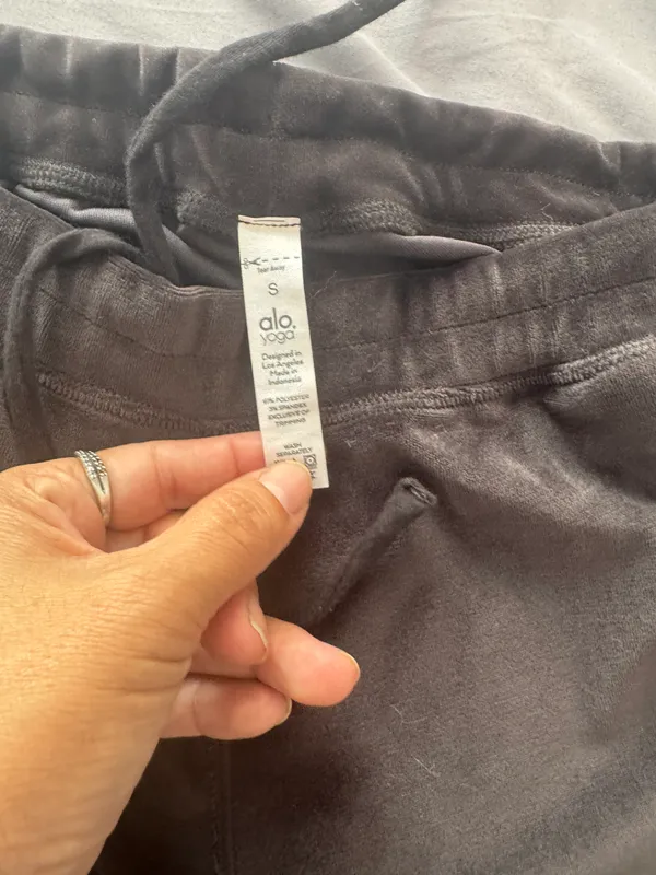 Alo Velour Pants - Image 6