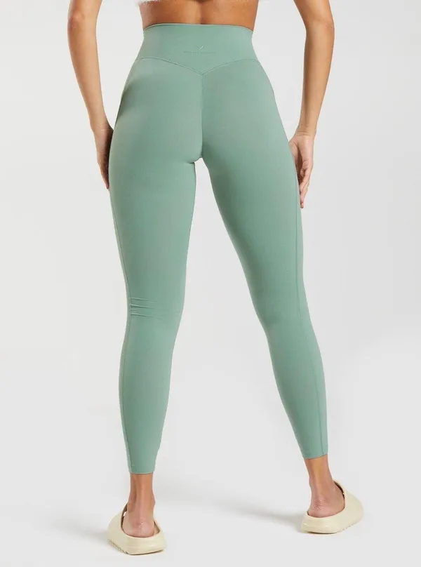 Gymshark Whitney Everyday Pocket Leggings Leaf Green Size Small - Image 11