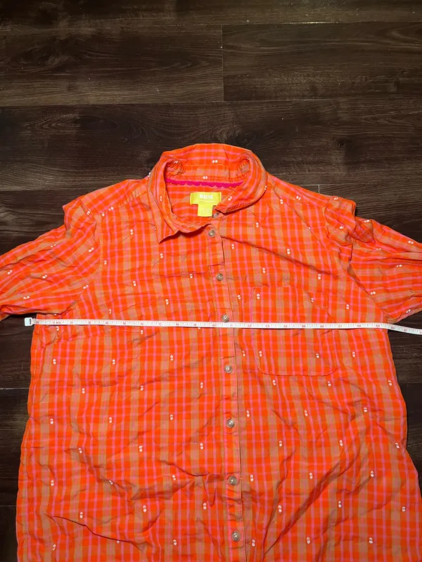 Maeve by Anthropologie Plaid Button down Size 12 - Image 5