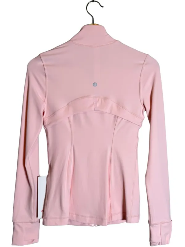 Lululemon Define Jacket Nulu Women's 4 Blush Quartz Pink Athletic Workout NWT - Image 6