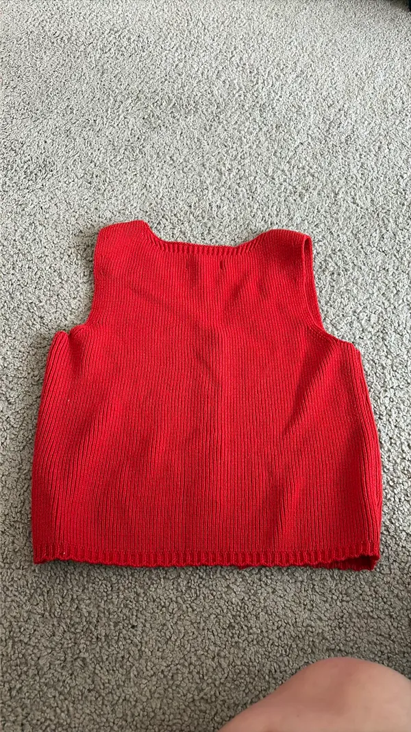 Lauren Conrad Red Sweater Vest - Image 3