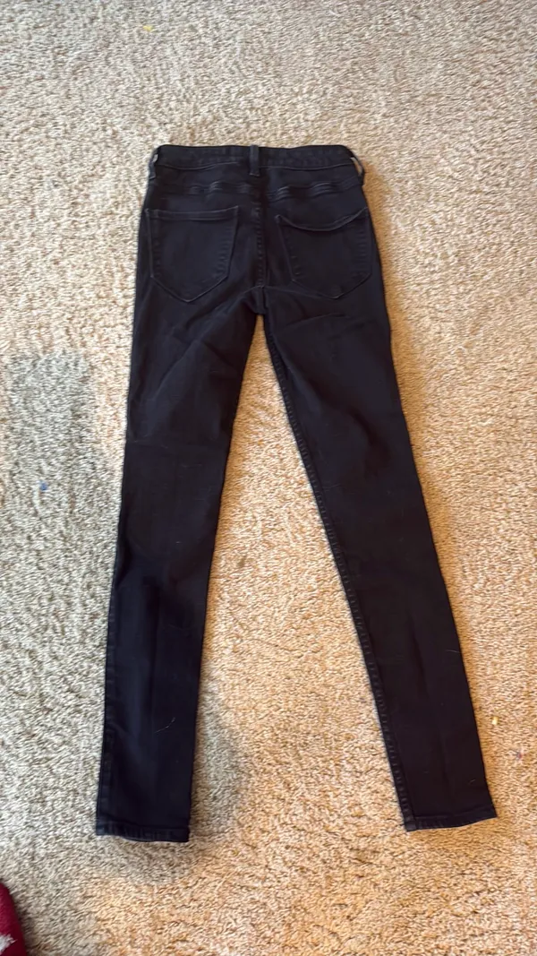 Hollister Black High-Rise Jeans Leggings - Image 2
