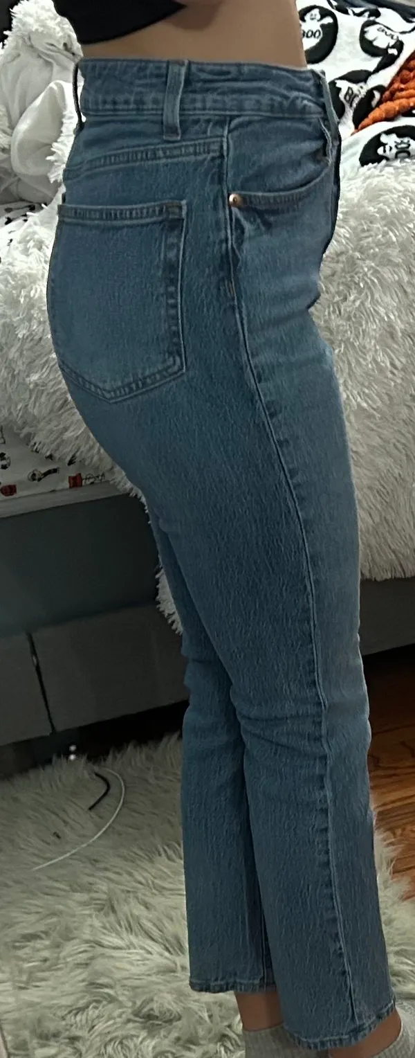 H&M Denim Straight Leg Jeans - Image 2