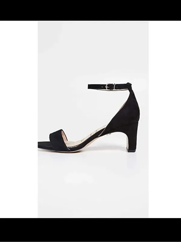 Sam Edelman Black Suede Sandals Sz 7.5 - Image 3