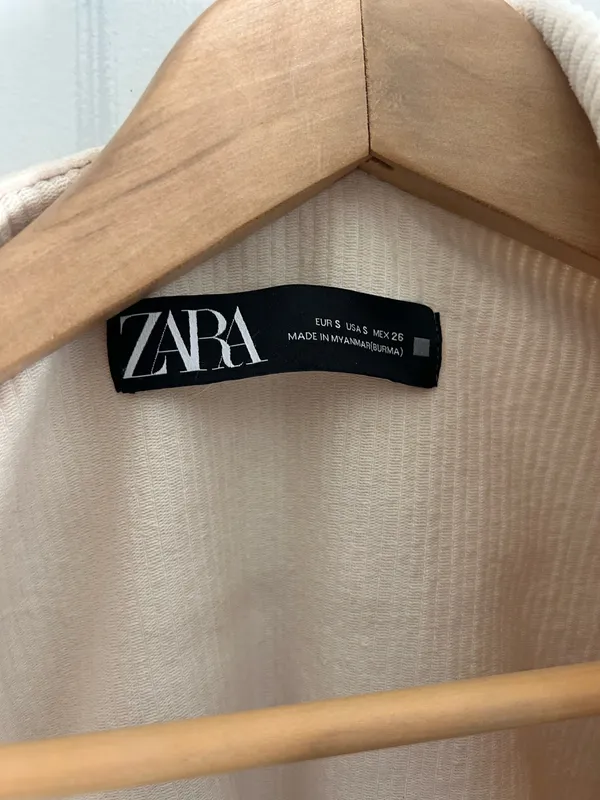 Zara oversized corduroy button-up jacket  - Image 3