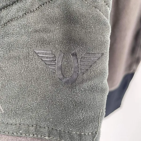TuffRider Women's Starter Pull-On Knee Patch Breeches Charcoal Gray‎ Size Small - Image 9