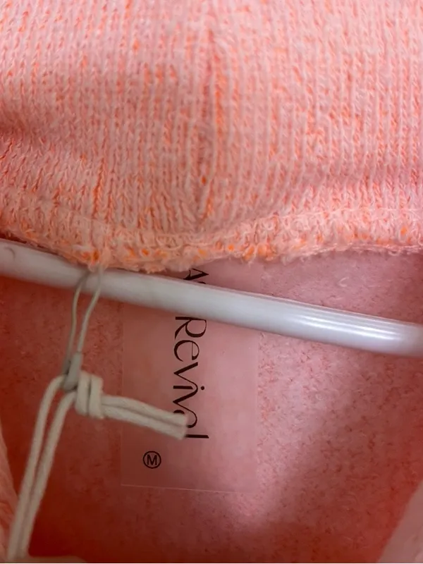 NEW Altar’d State AS Revival Pink Malibu California Sweatshirt Size Medium NWT - Image 5