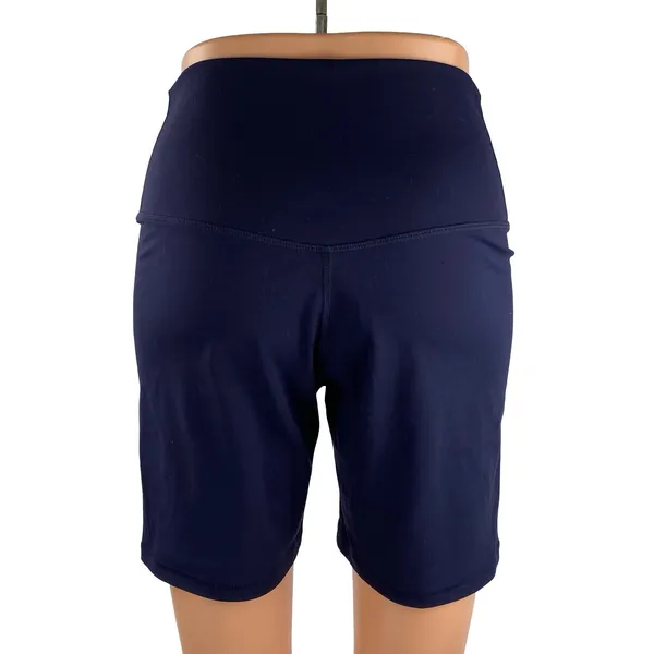 Yunoga Women's High Rise Yoga Gym Workout Athletic Activewear Biker Shorts Sz L - Image 4