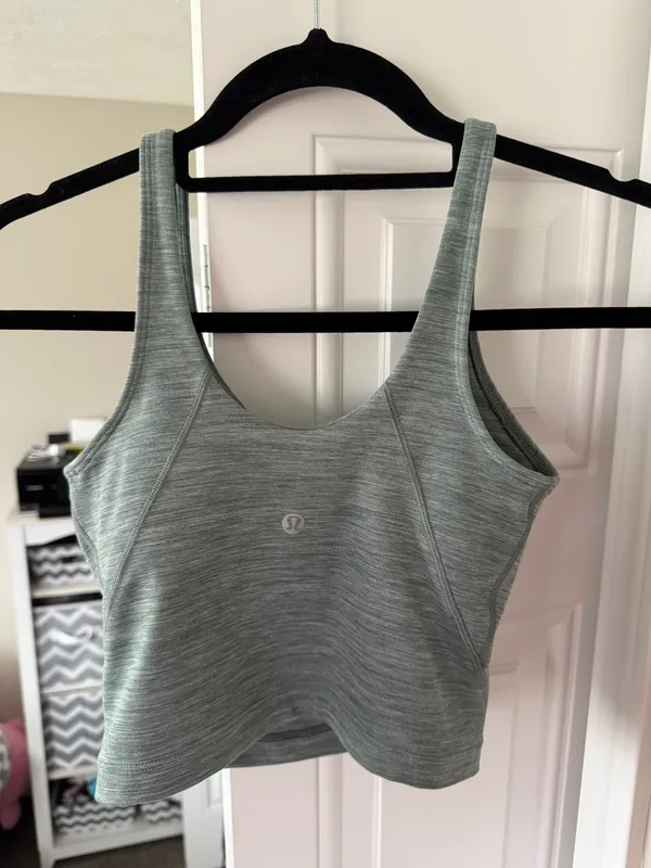 Lululemon align tank Heather Green - Image 2