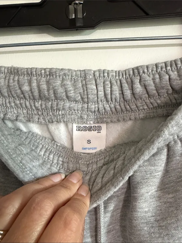 Rosio Women’s Athletic Shorts - Heather Gray - Image 2