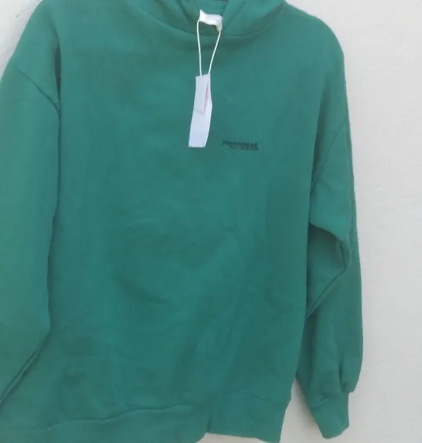Pull & Bear Gorgeous Green Hoodie XS. - Image 4