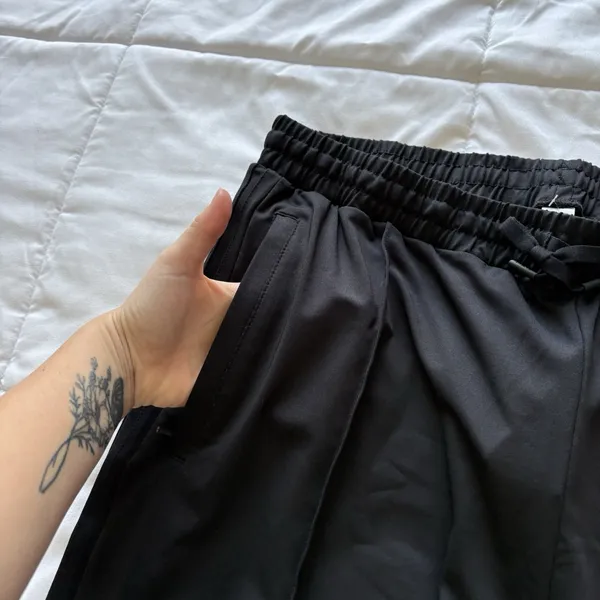 NWT Baleaf‎ Pants Womens 2XL Black Sweatpants Straight Leg Casual Workout Gym - Image 3