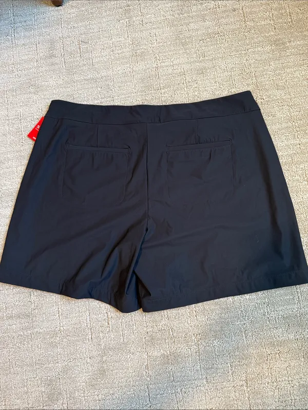 Spanx Sunshine Skort 6" XL Very Black Women Pull-On NWT - Image 5